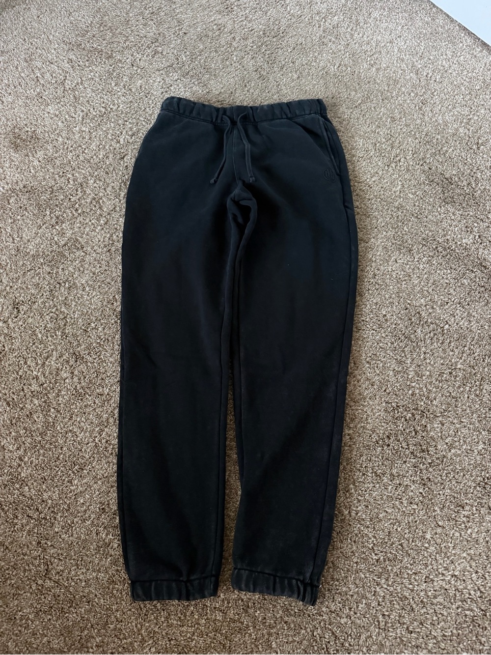 Ninth Hall Black Jogger Sweatpants - Classic Everyday Bottoms size small comfy